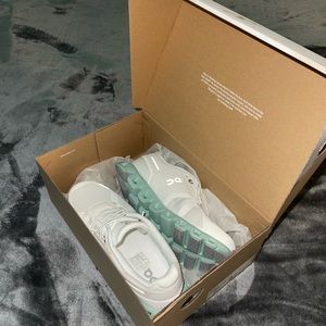 brand new in box, on clouds